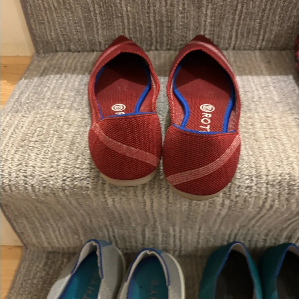 Red reflective Rothy’s points - Picture 3 of 4